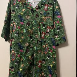 Men’s Disney Button Down