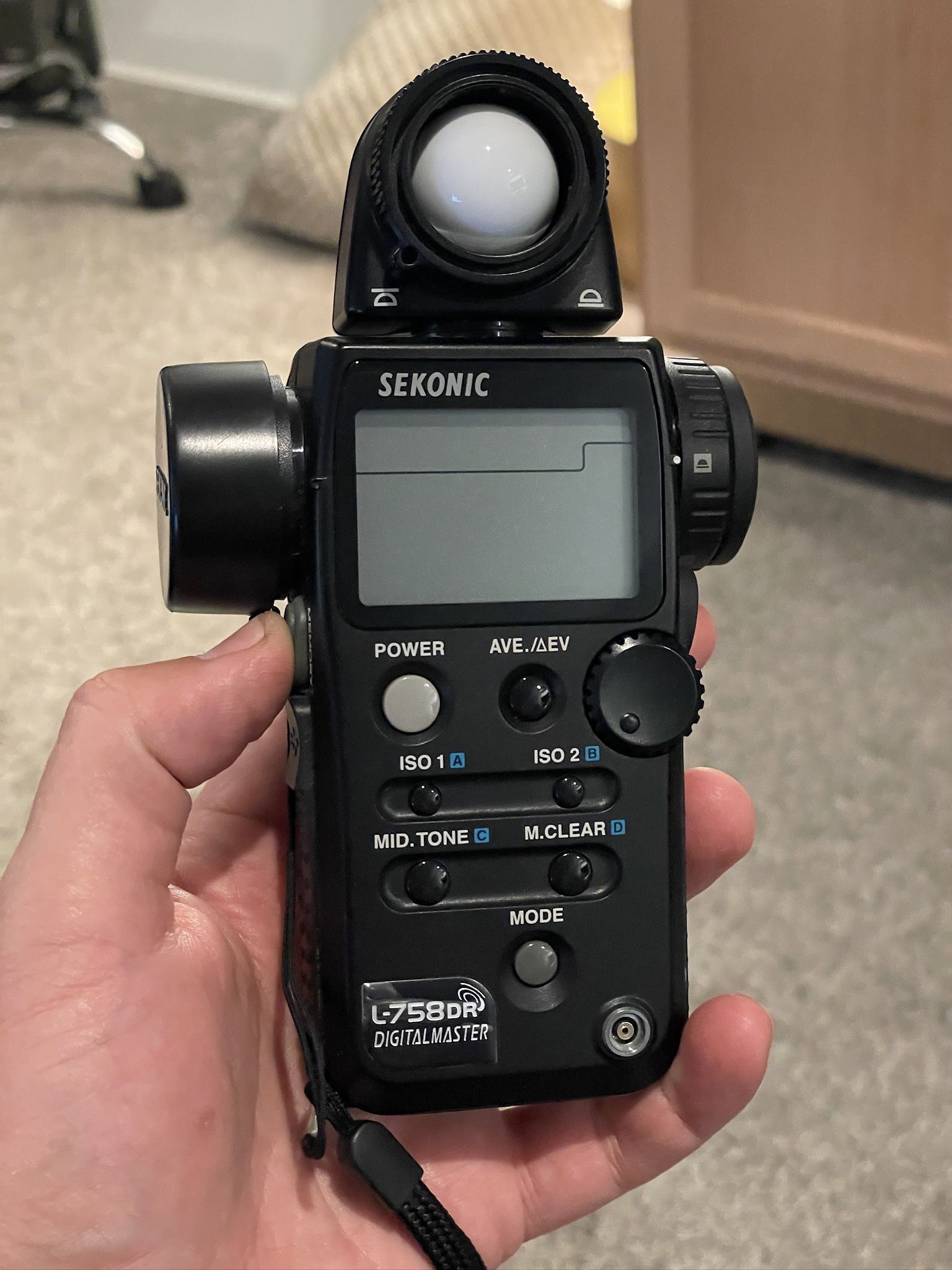 Sekonic L-758dr Light Meter