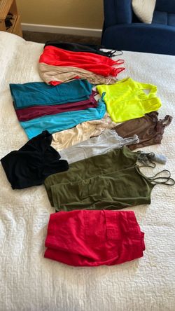Under shirts size M and 4 l mid long slips all excellent condition
