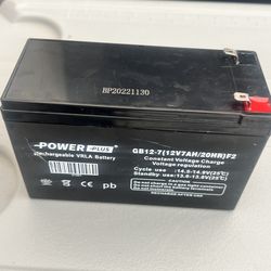 12v 7ah Rechargeable Batteries