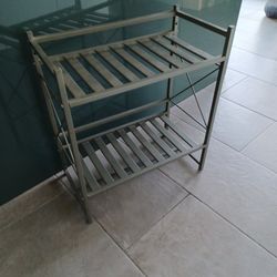 Aluminum Shelf Stand.  Storage Rack. 