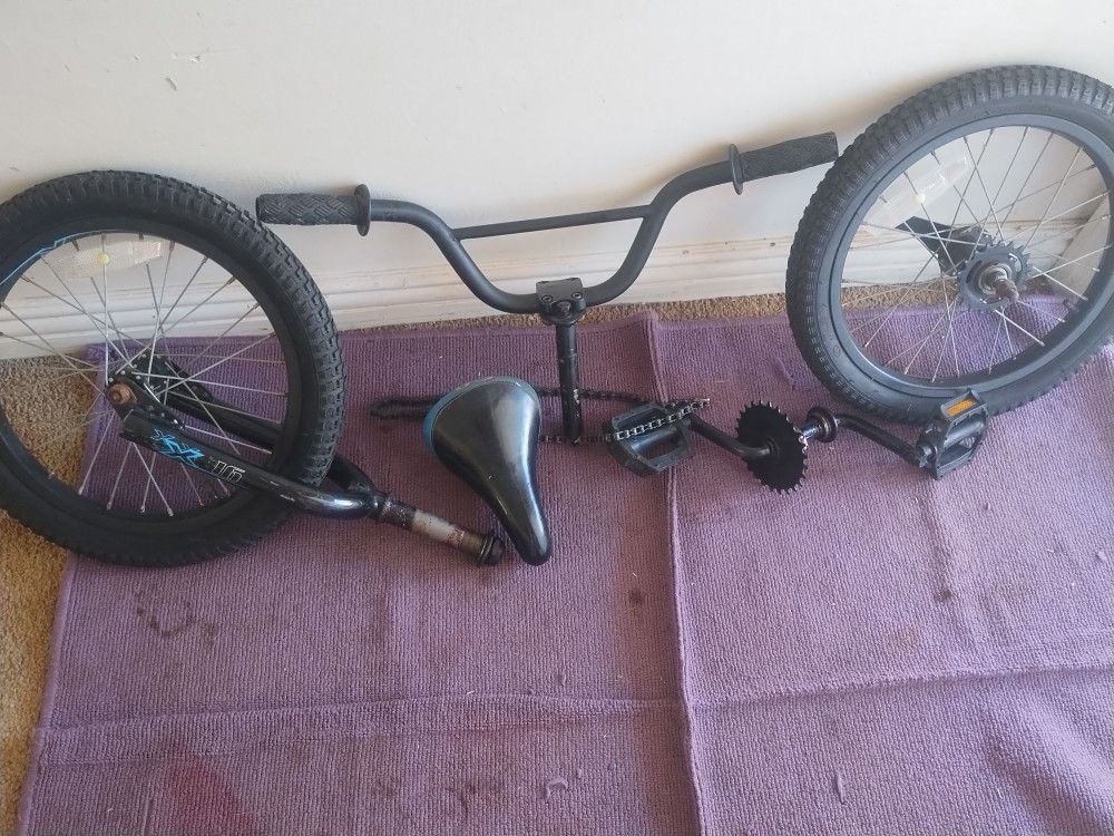 16'''.   BMX Bike Parts.  $ 45 Bucks Must Take All 