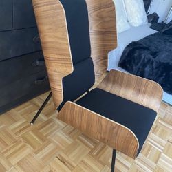 Gus Modern Elk Wingback Chair 