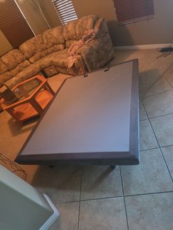 Adjustable bed frame with remote  queen