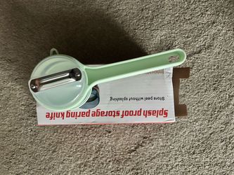 Splash Proof Storage Paring Knife Peeler