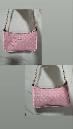 Coach Pink Signature Shoulder Bag