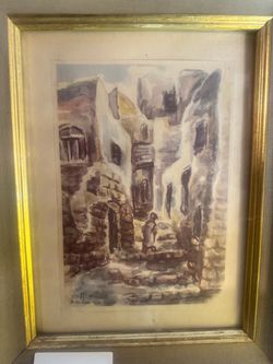 David D. Gilboa 1952 Lithograph