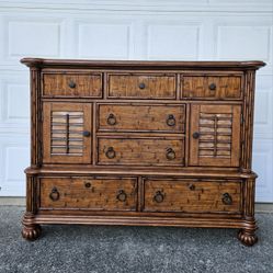 Broyhill Dresser Tropical Boho Coastal Tommy Bahama Style 
