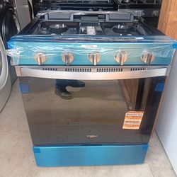 Estufa de gas marca Whirlpool Nueva