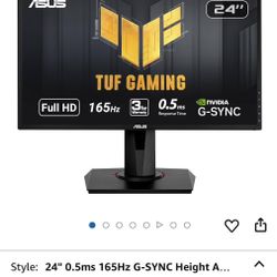ASUS VG248QG 24" G-SYNC Gaming Monitor 