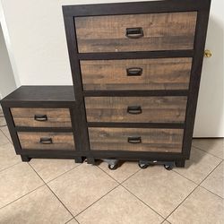 Dresser and night stone