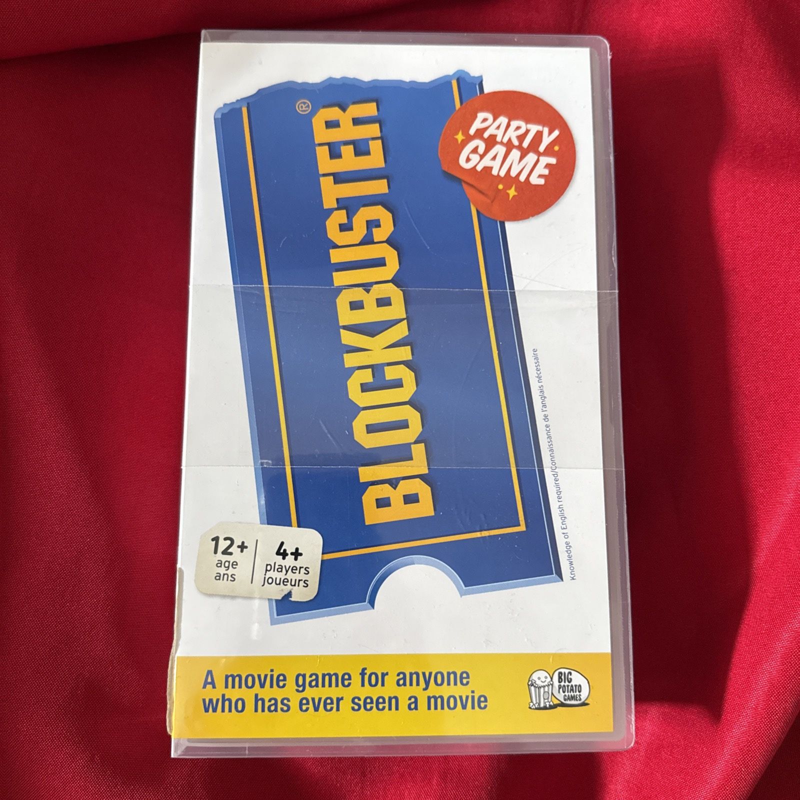 The Blockbuster Party Game, New! - Sealed! Blockbuster Video