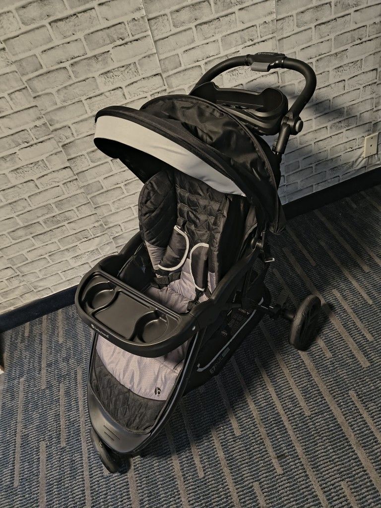 New Black Baby Trend Stroller