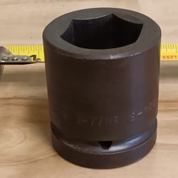 Impact Socket 1 7/16" 1" Drive 