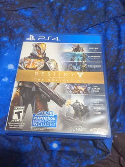 Destiny The Collection disk for PS4