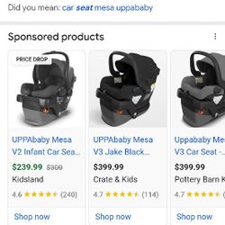 Mesa Uppababy Car Seat 
