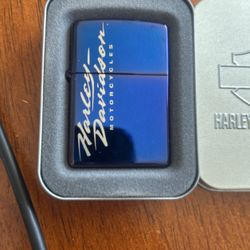 Zippo Harley Davidson Lighter Mood Indigo