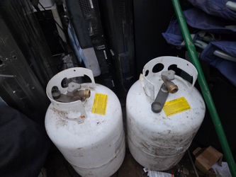 2 tanques de gas