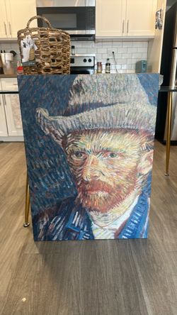 Large Van Gogh Canvas Print, Self-Portrait, 24” x 32”
