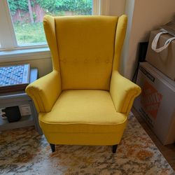 Yellow Armchair - IKEA Strandmon