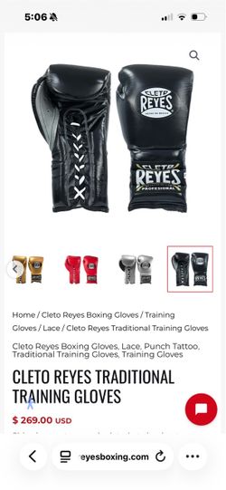 Cleto Reyes boxing gloves