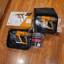 (2) Model#R6791 Corded Electric 6.5amp Collated Screwdrivers, Screws