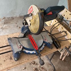 Ryobi 10in Mounted Miter Saw