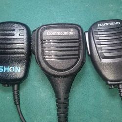 SHON Two Way Radio Speaker Microphone - 