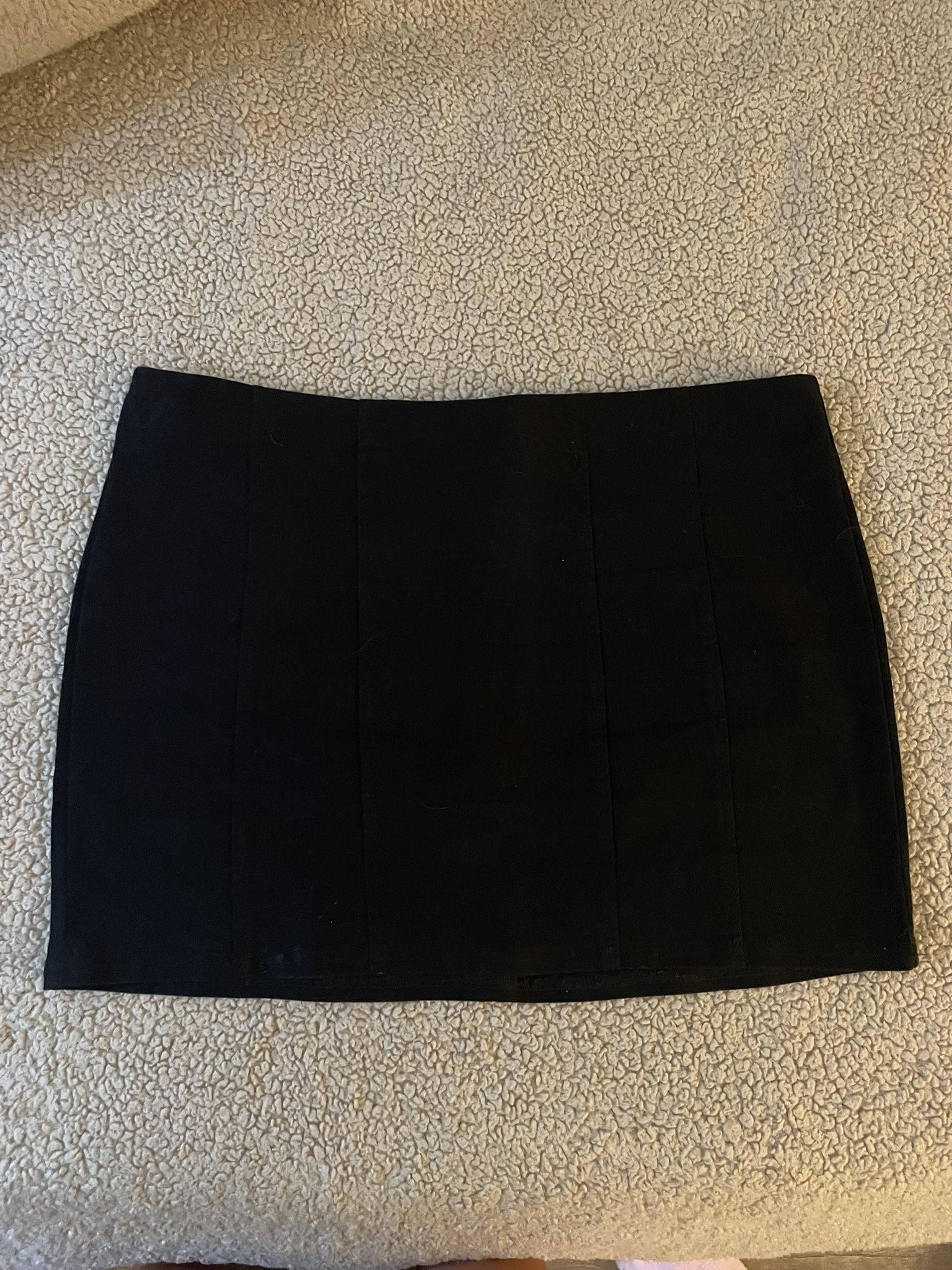 BlueBlush Black Mini Skirt
