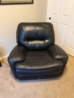 Faux Leather Electric Recliner