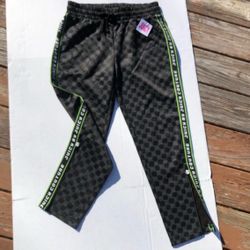 Juicy couture Check Track Pants With Zipper 