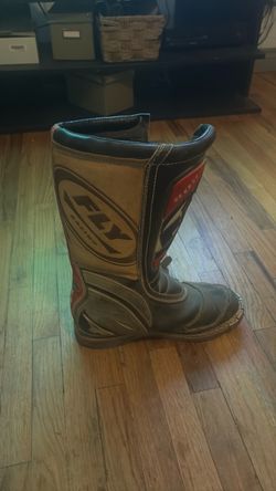 Fly dirtbike boots