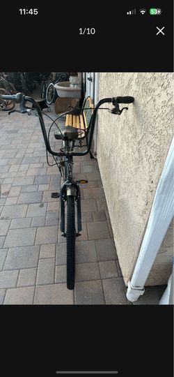 Vintage Schwinn Midway 26 inch wheel beach cruiser seven speed with gorilla bars