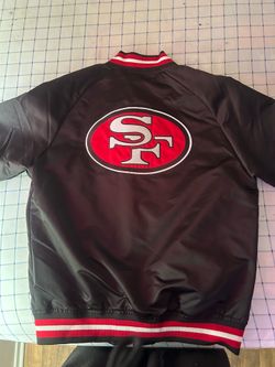 San Francisco 49ers Satin Bomber Jacket