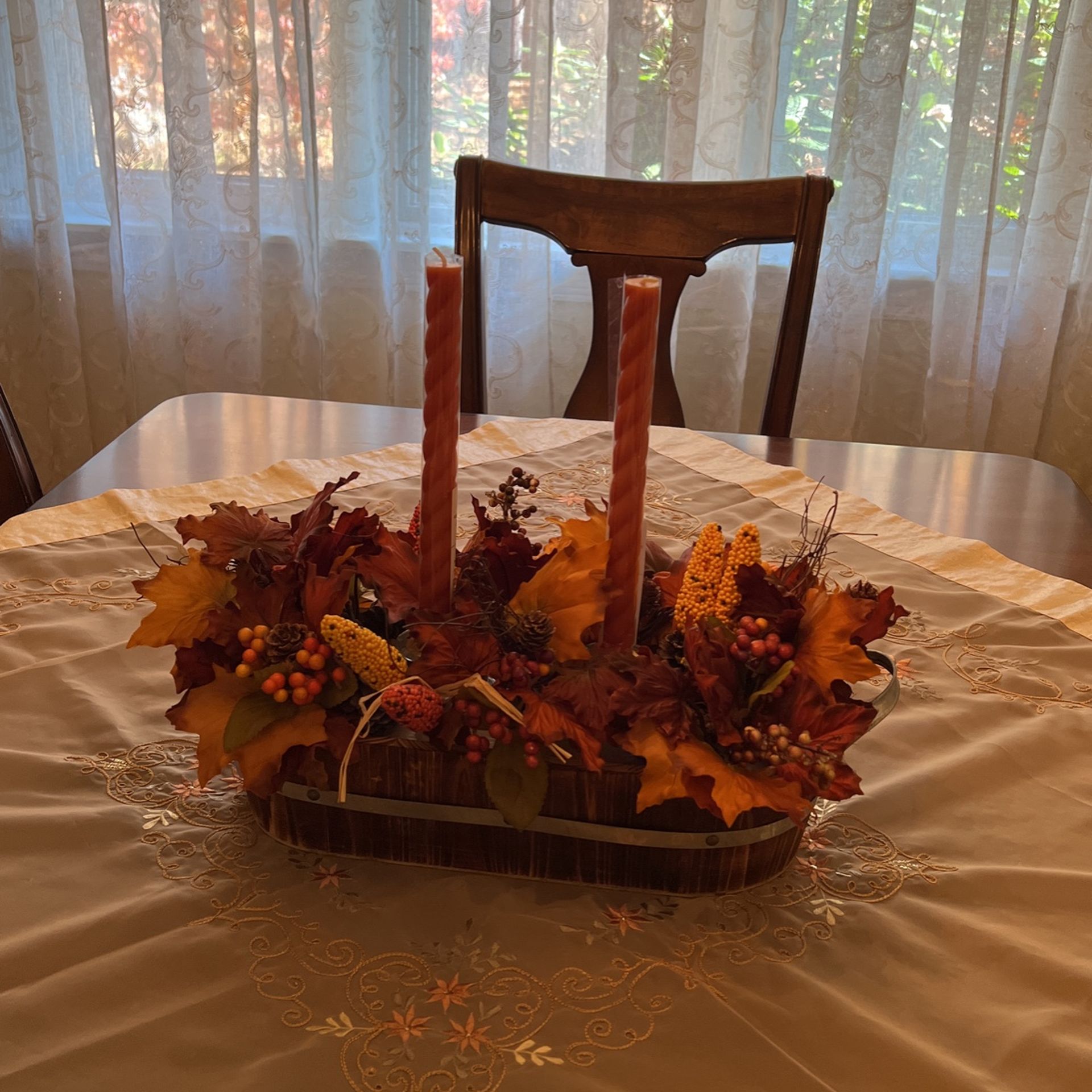 Fall Table Centerpiece 