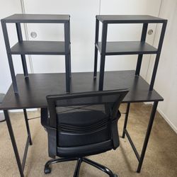 Desk And Office Chair