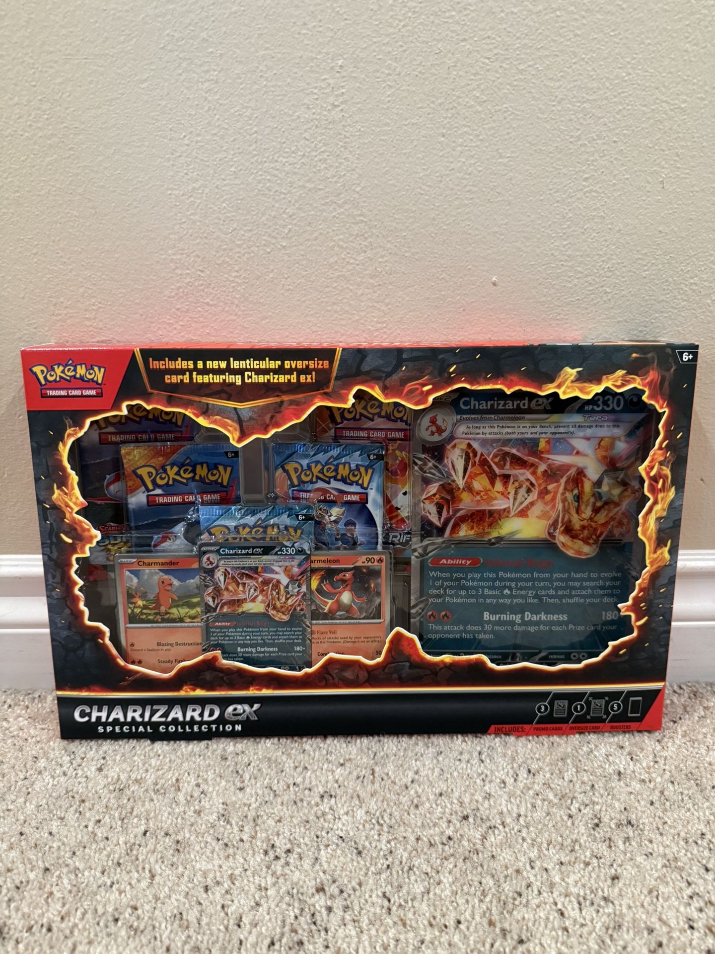 Pokemon TCG Charizard ex Special Collection Box