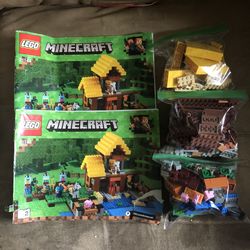 Lego Minecraft 21144 The Farm Cottage Retired Near Complete