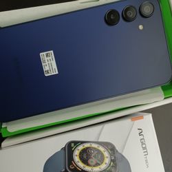 Come In Today And Take A Samsung A15 And Argom Watch S55 For Only $215   Plus Tax 