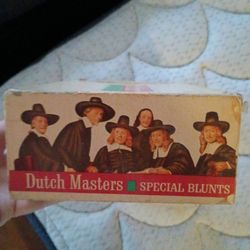 Dutch Masters cigar box...