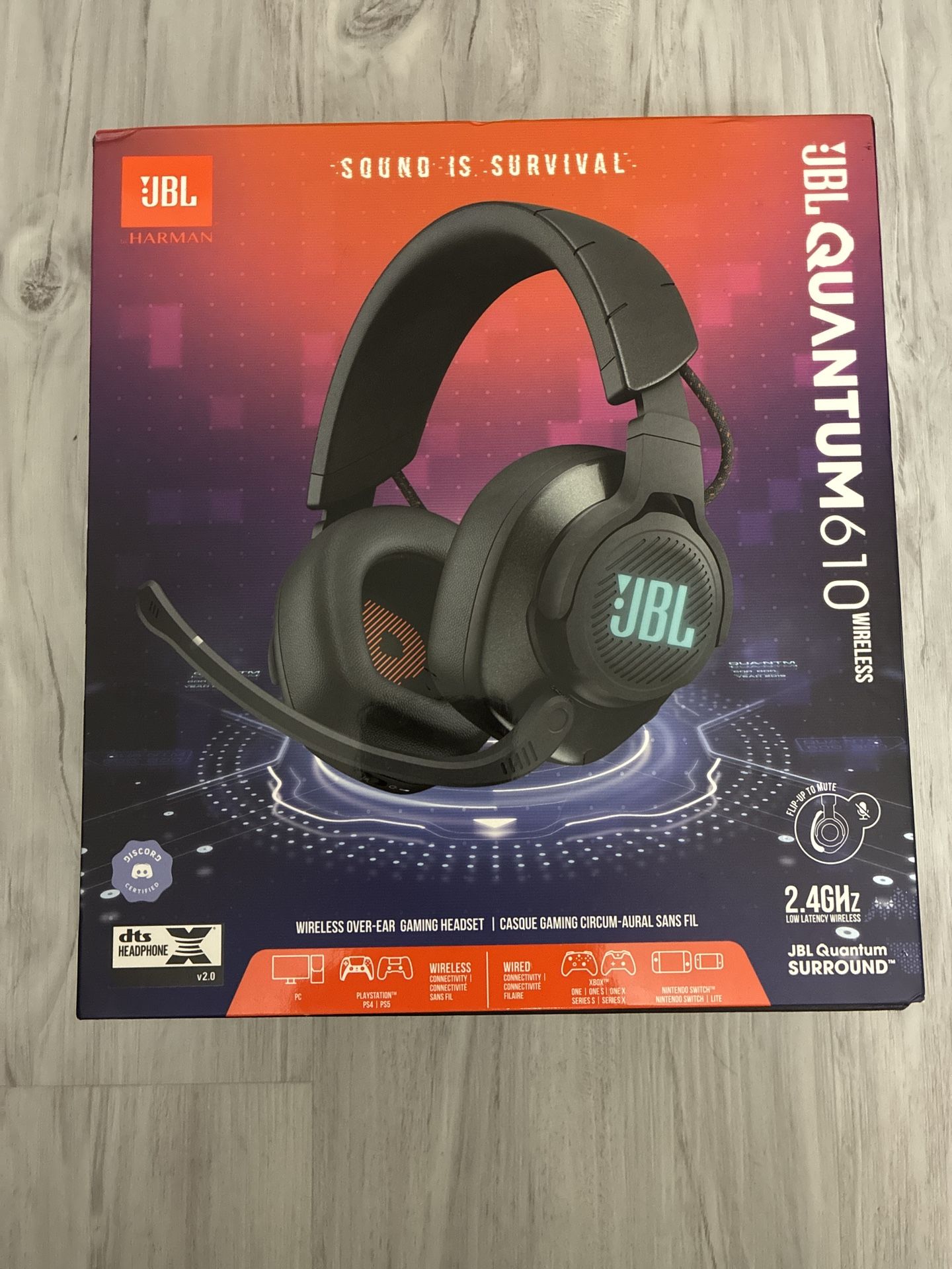 JBL Quantum 610 Wireless Headphones