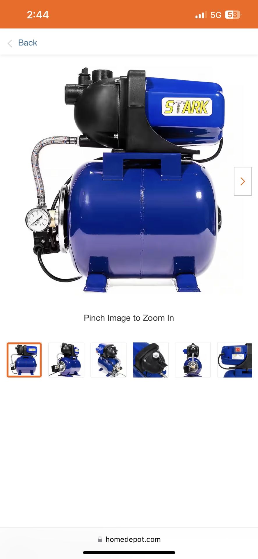 Stark Garden Pump