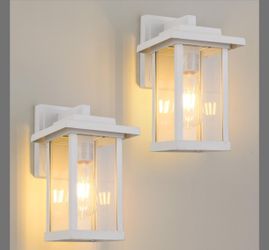 Outdoor wall sconces -New in box