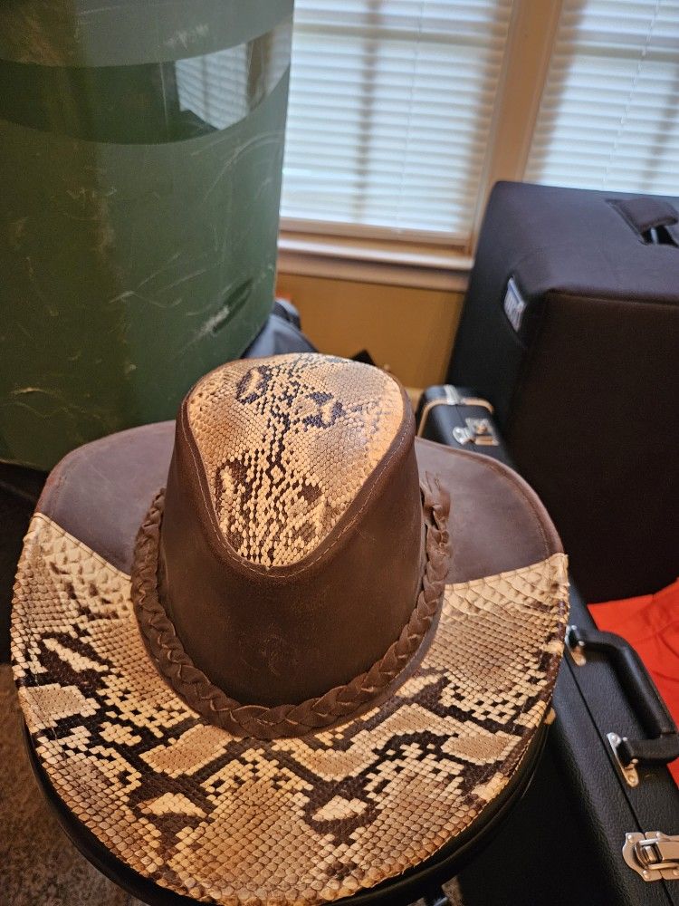 Snake Skin Hat