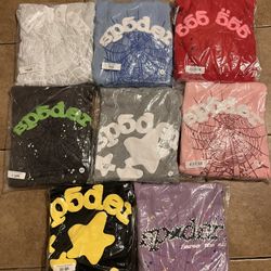 SPIDER HOODIES BRAND NEW ALL SZIES