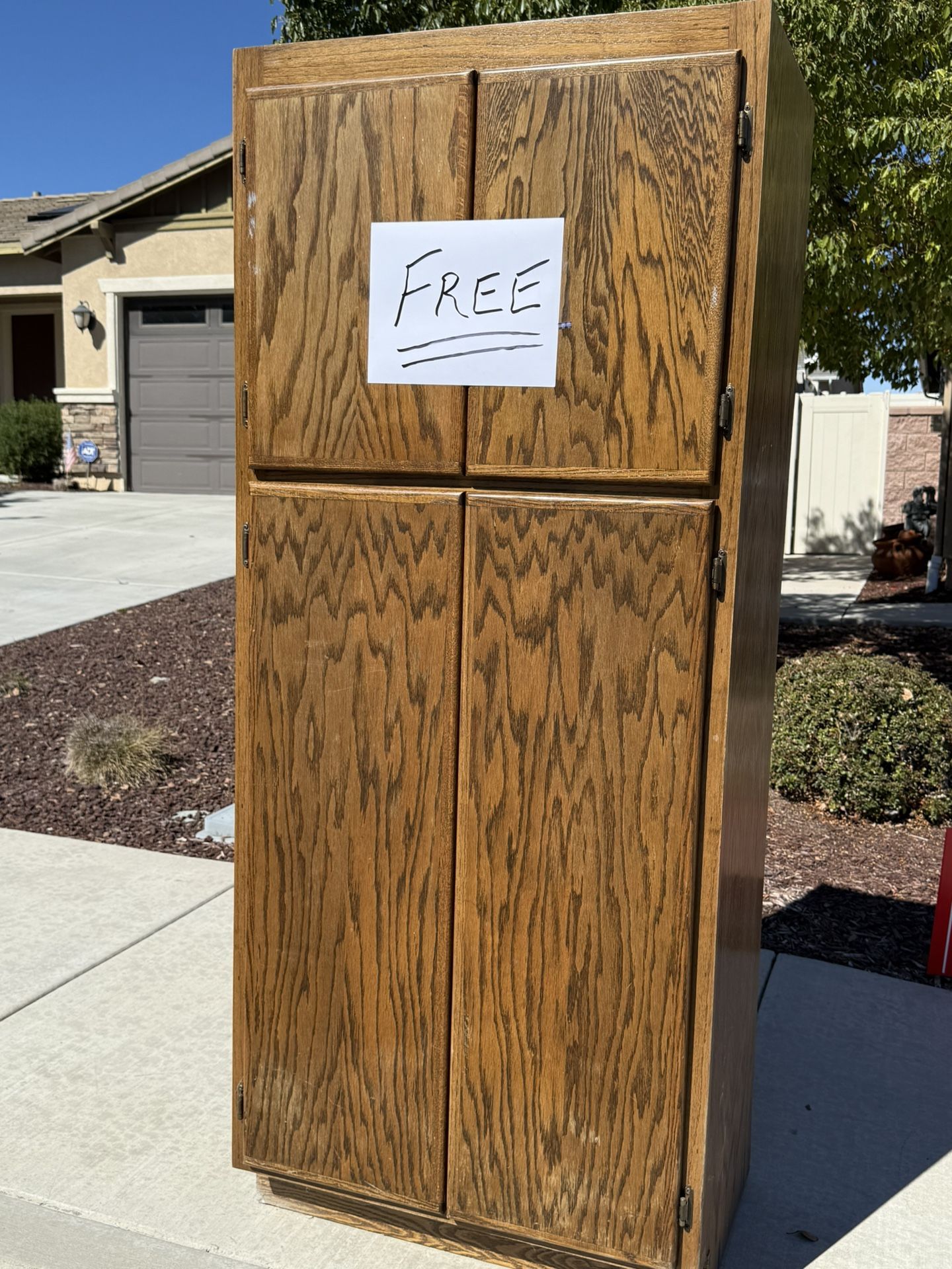 Free Storage Cabinet.