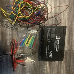 ML7-12 - 12 VOLT 7.2 AH SLA BATTERY - Mighty Max Battery brand product, black