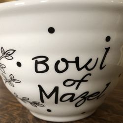Bowl of Mazel. Versatile Judaica even for pets