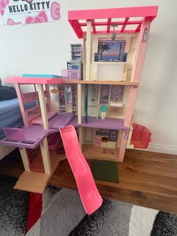 Barbie DreamHouse 3-Story Dollhouse with Slide