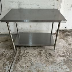 48x30 Stainless Steel John Boos Prep Table 